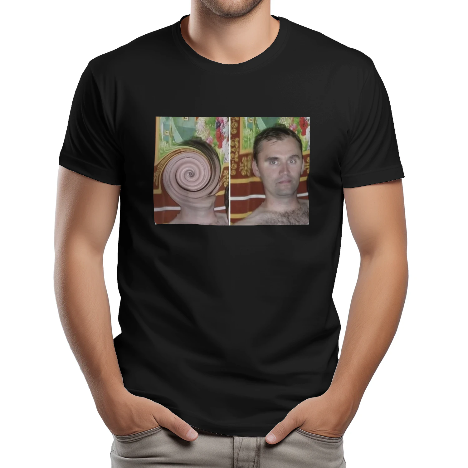 Charlie Robocough Swirly Kirk Shirt