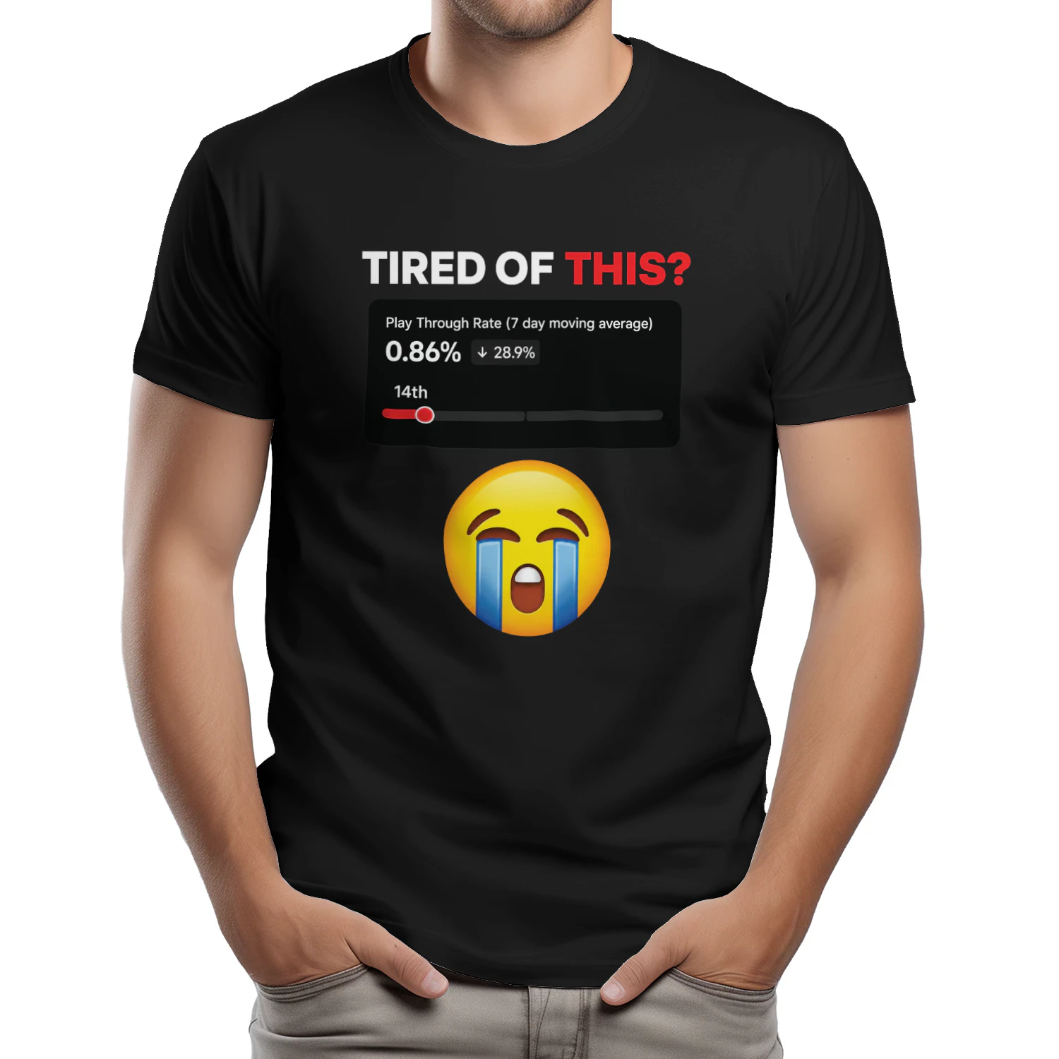 Tired of This Play Through Rate 0.86% Shirt