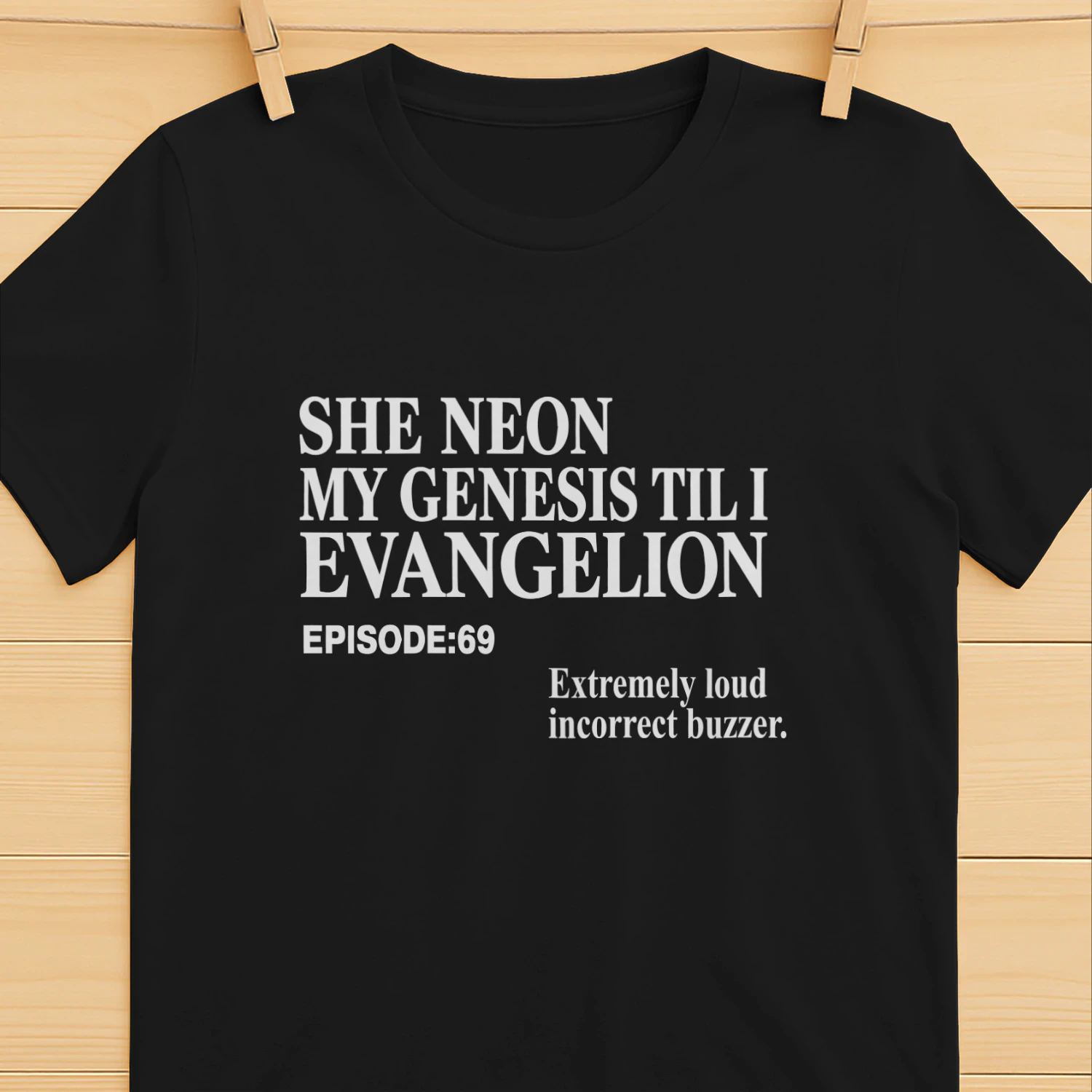 She Neon My Genesis Til I Evangelion Shirt