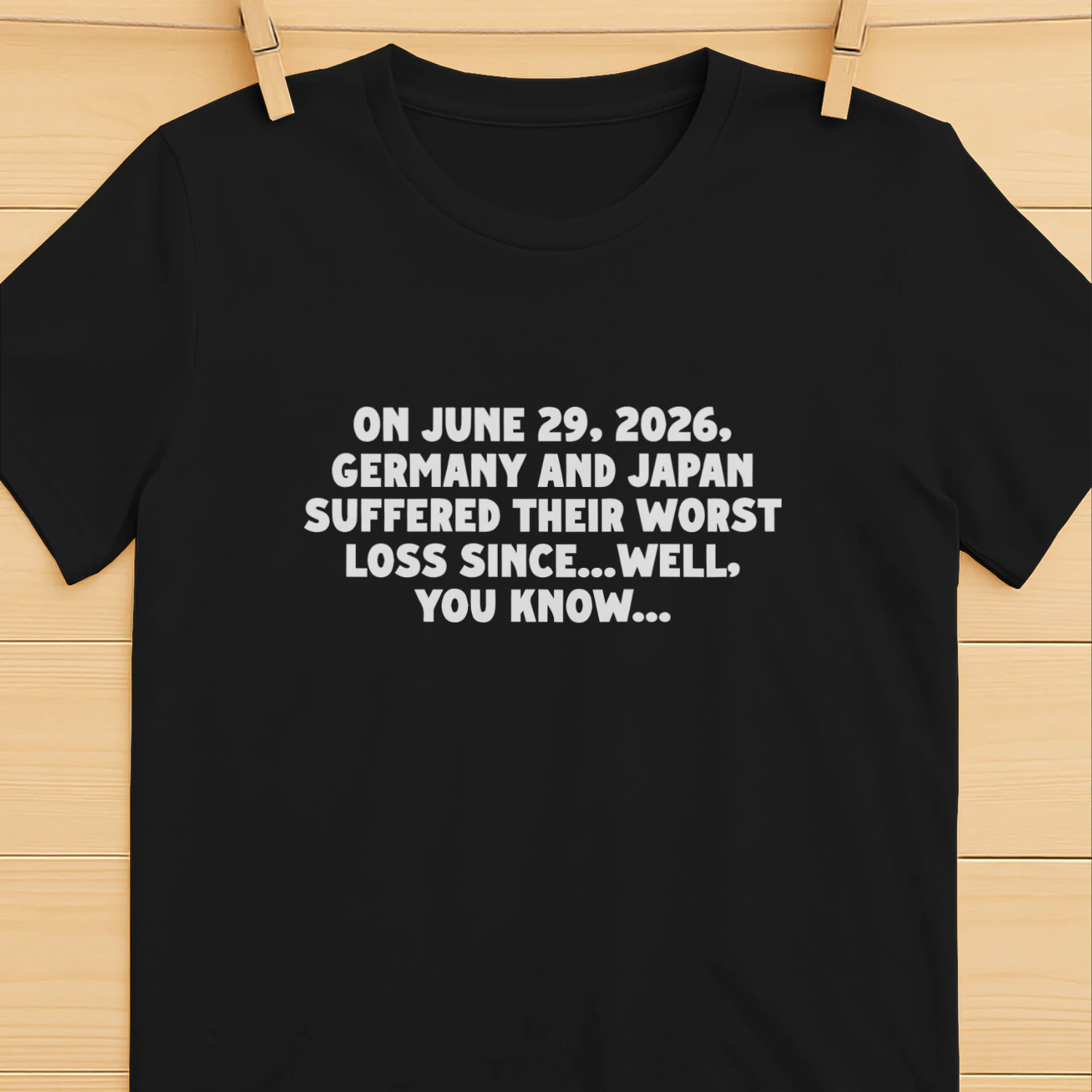On June 29 2026 Germany And Japan Worst Loss Shirt
