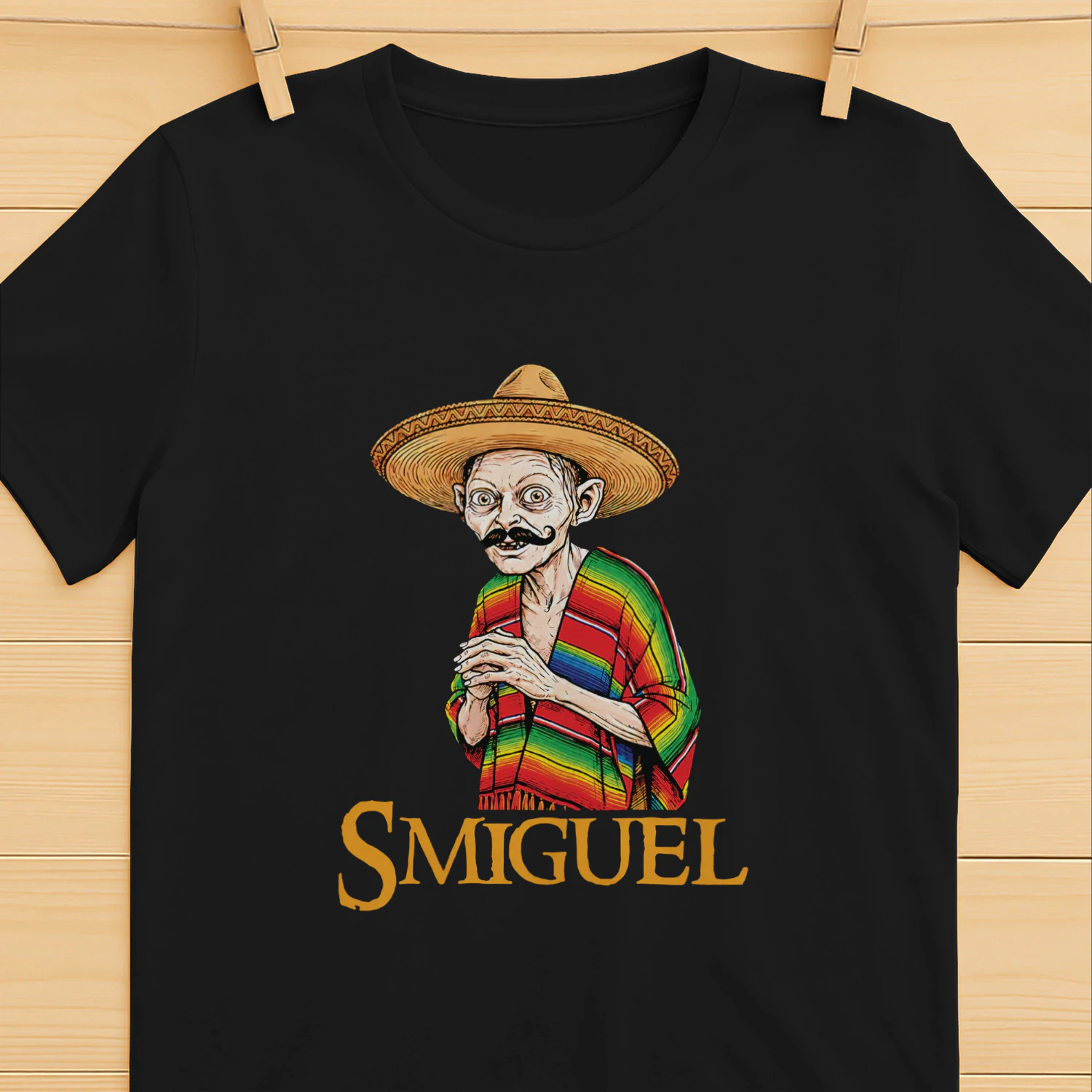 Smiguel Gollum Mexican Sombrero Shirt