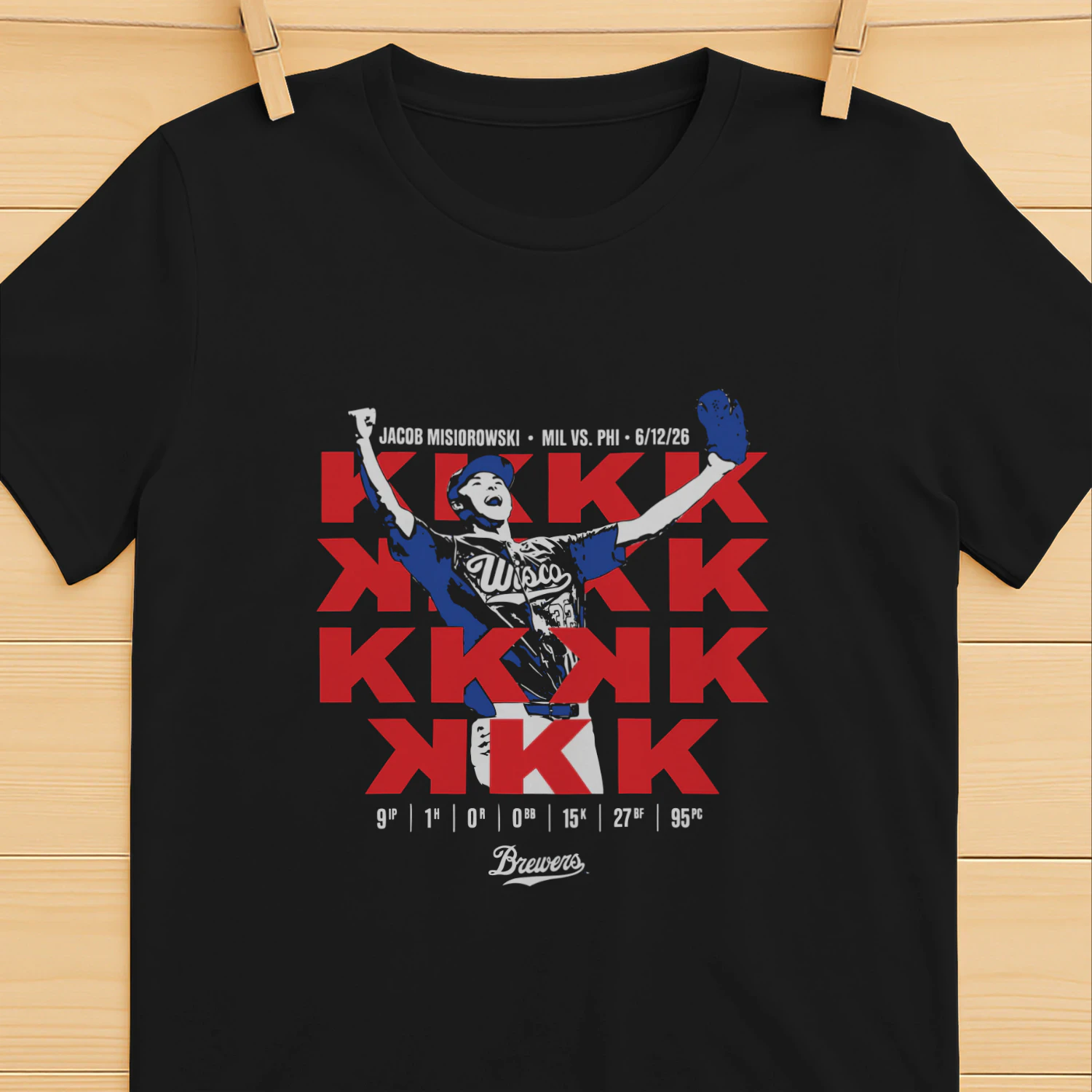 Jacob Misiorowski Mil Vs Phi 2026 Shirt
