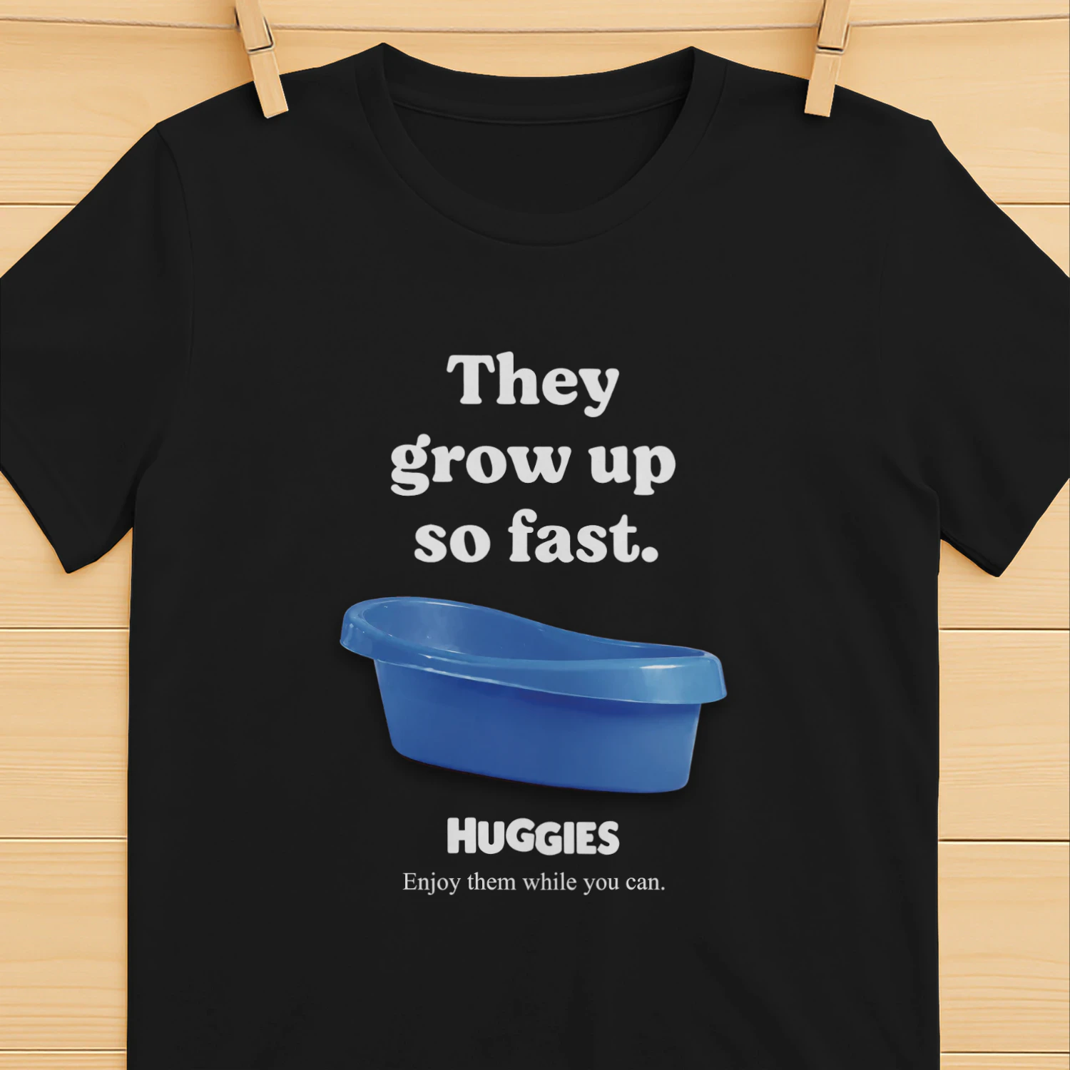 Huggies They Grow Up So Fast Shirt