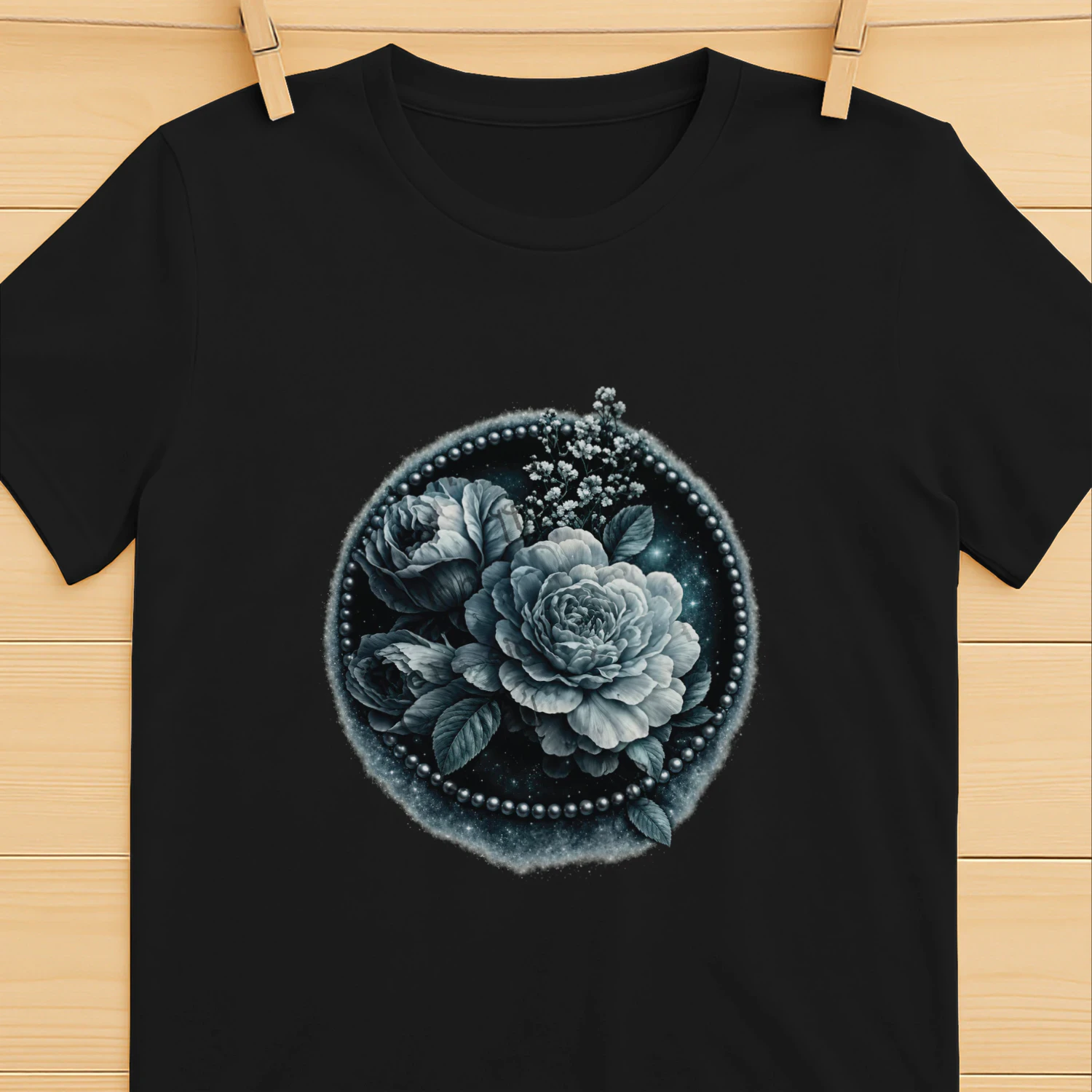 Cape Fear Nevaeh Valentine Floral Muscle Shirt