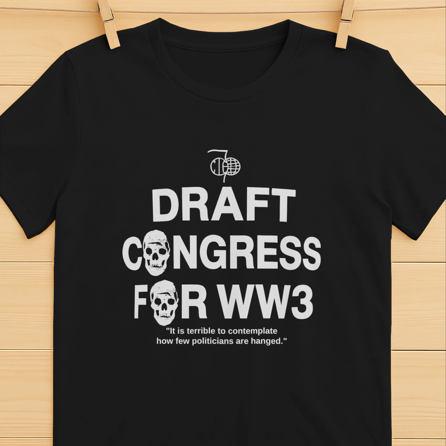 2026 Draft Congress For WW3 Shirt