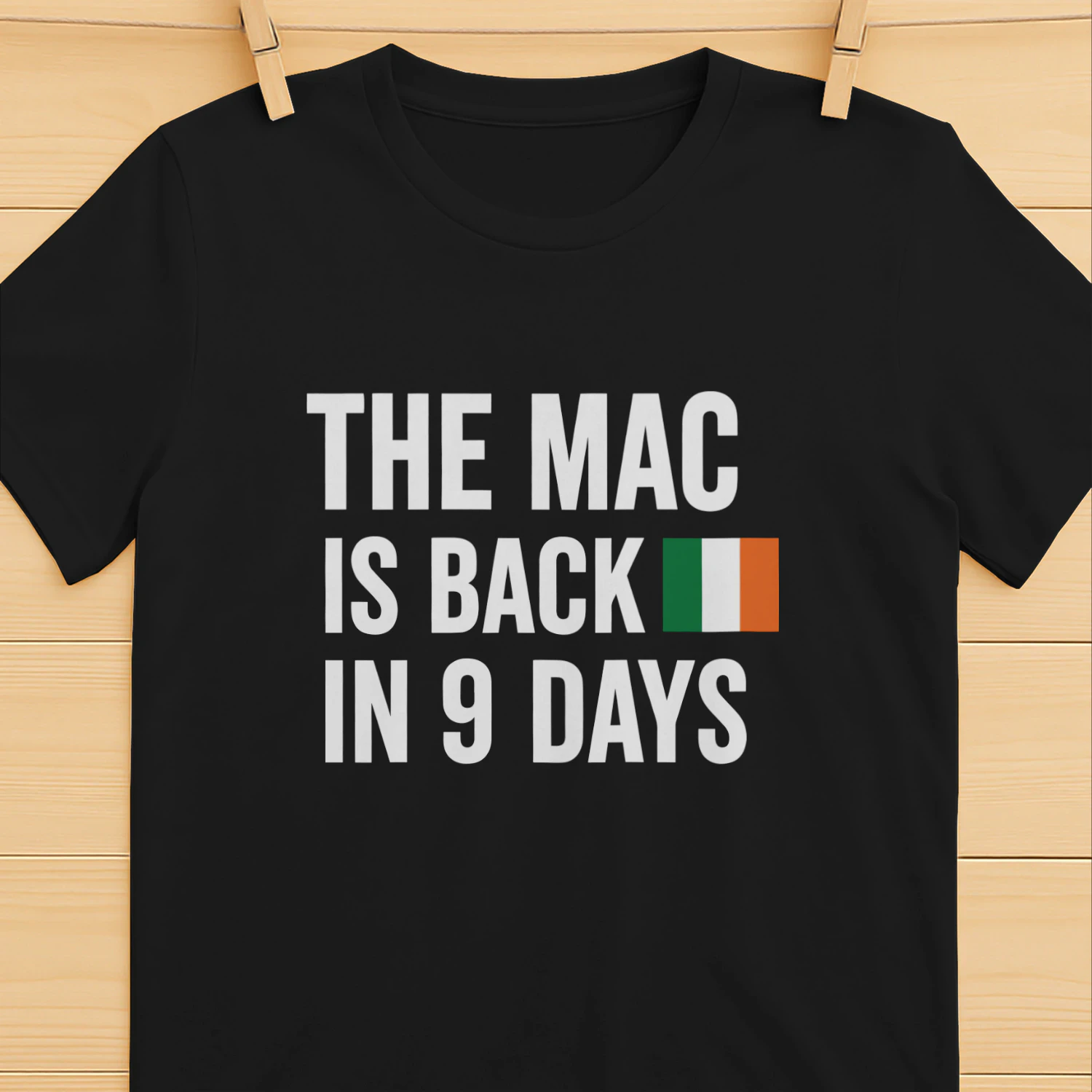 The Mac Is Back In 9 Days Shirt