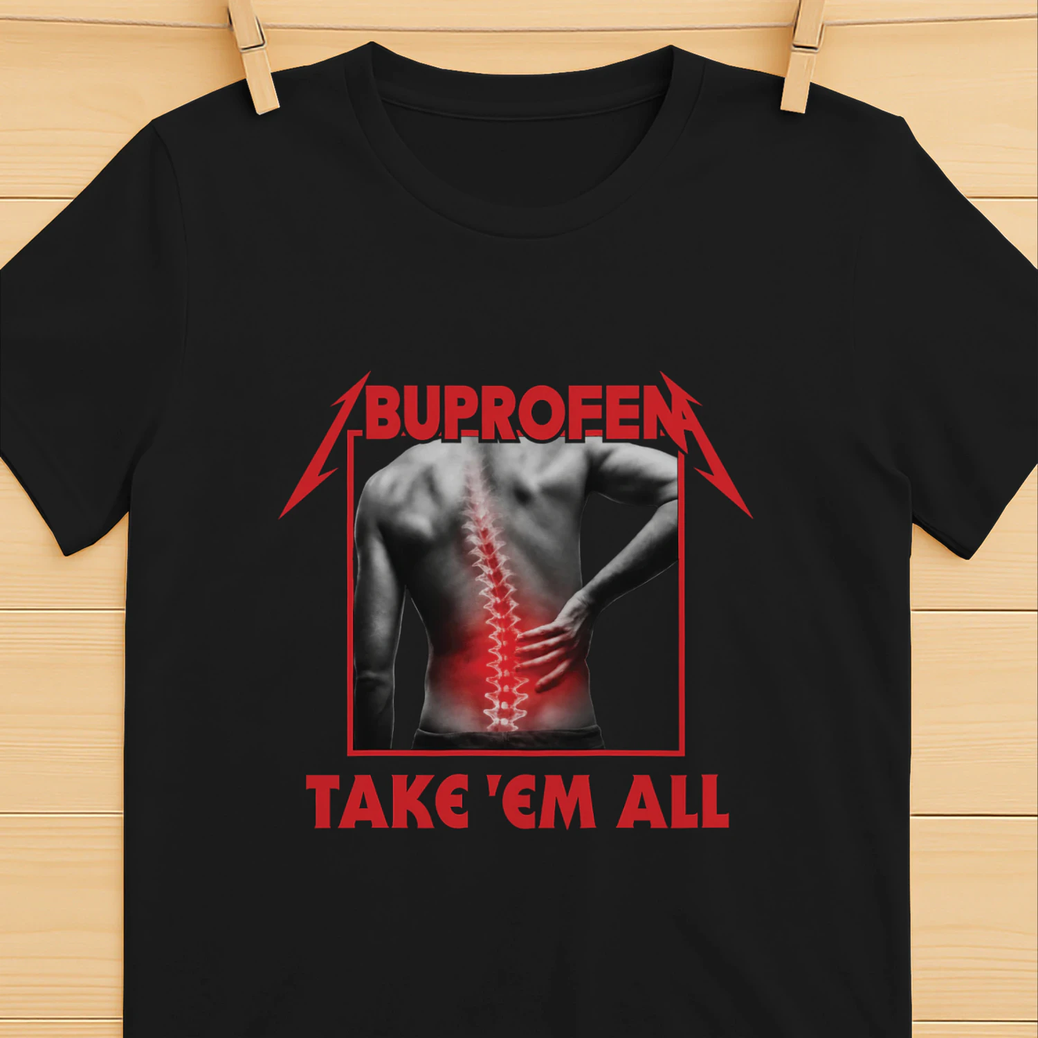 Ibuprofen Metallica Kill Em All Shirt