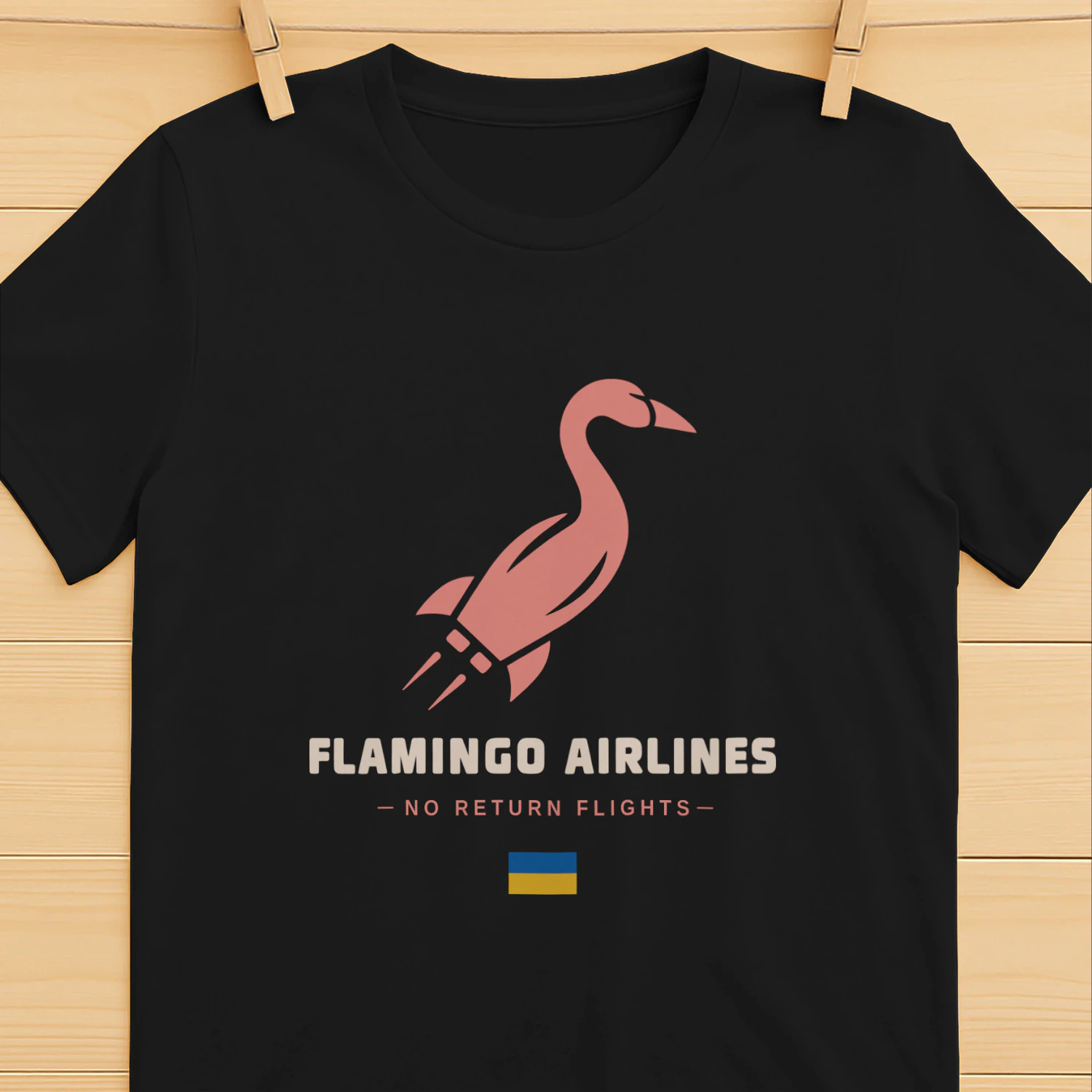 Flamingo Airlines No Return Flights Shirt