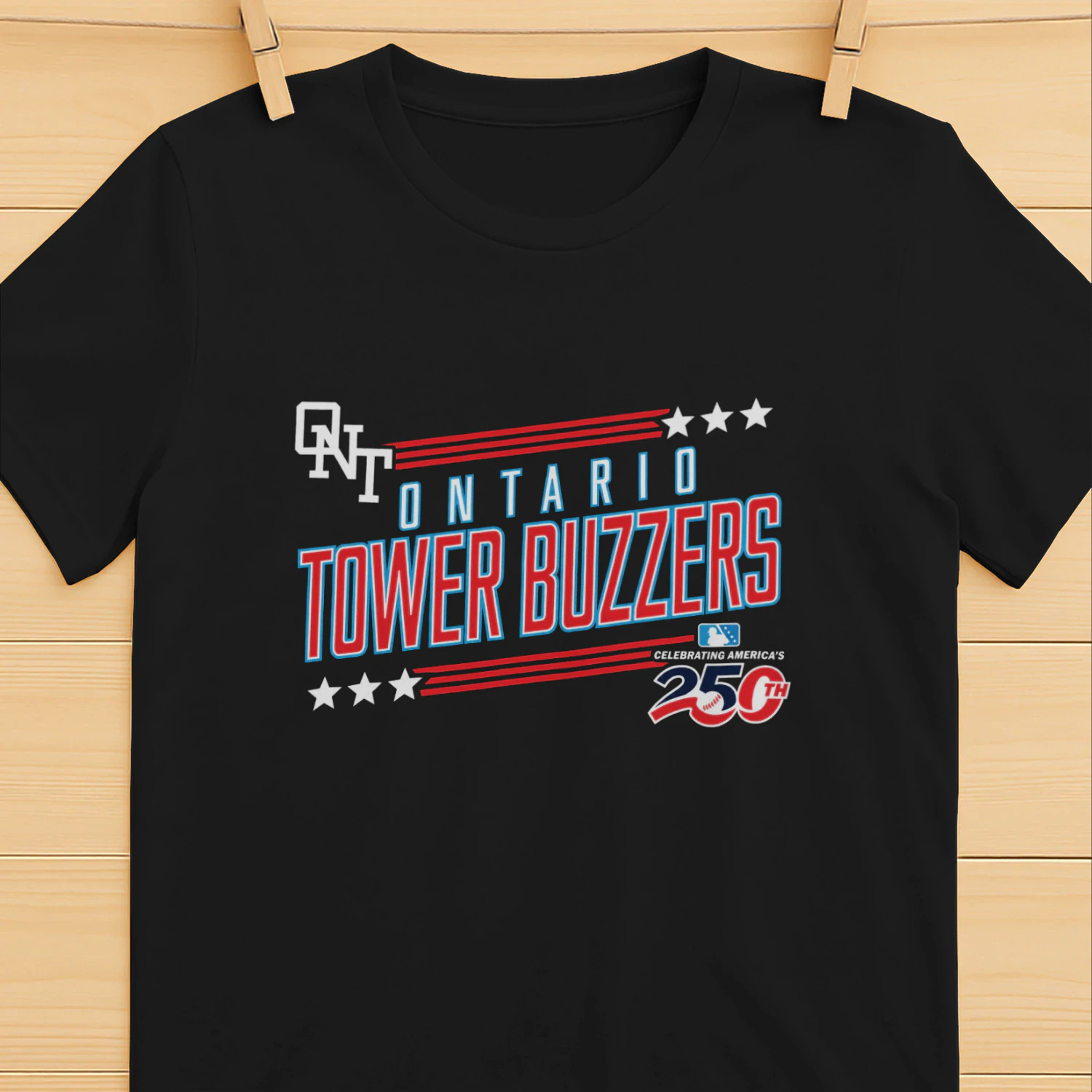 2026 America 250th Ontario Tower Buzzers Shirt