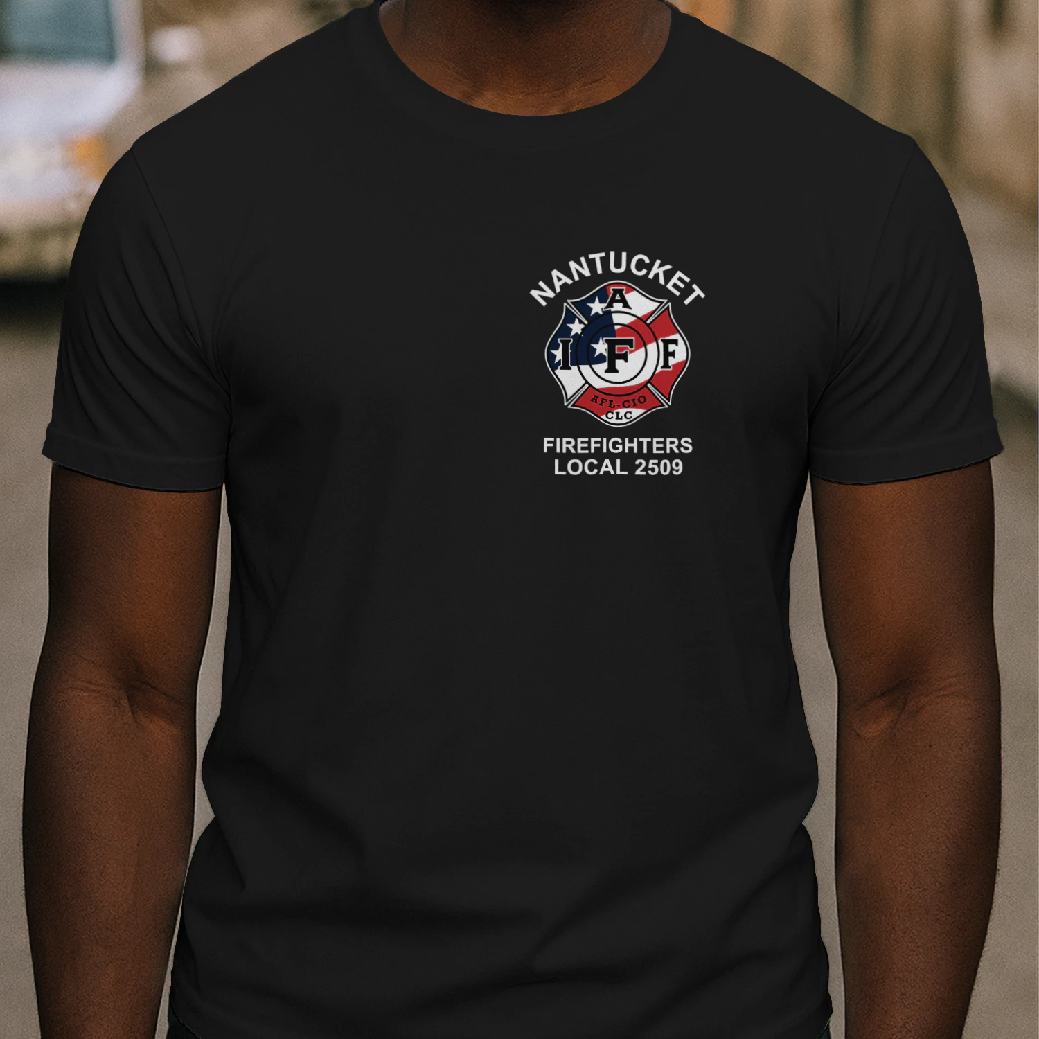 Barstool Big Ben Nantucket Firefighters Local 2509 Shirt