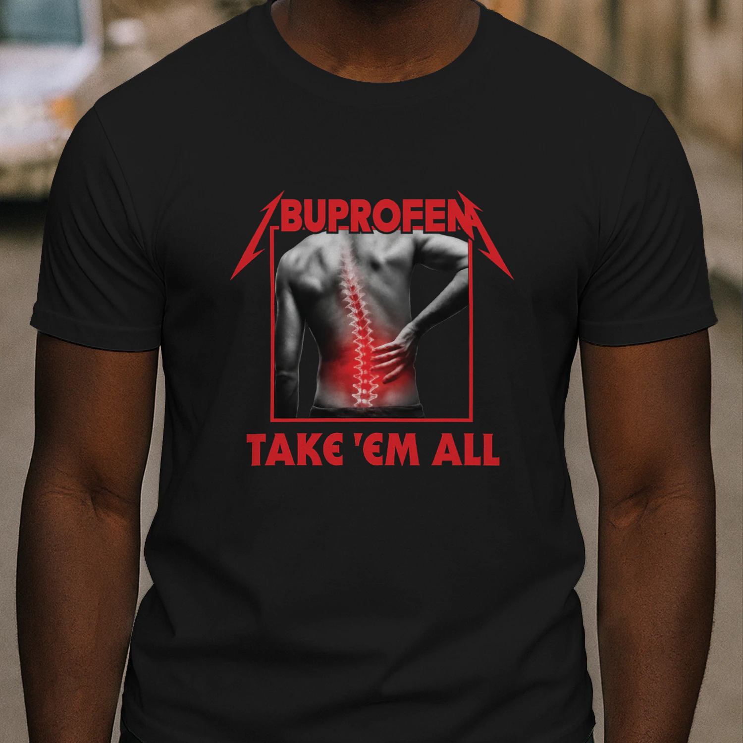 Ibuprofen Metallica Kill Em All Shirt