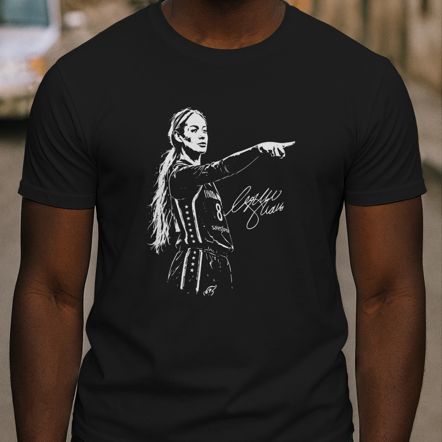 Connor McCaffery Sophie Cunningham Pointing T-Shirt
