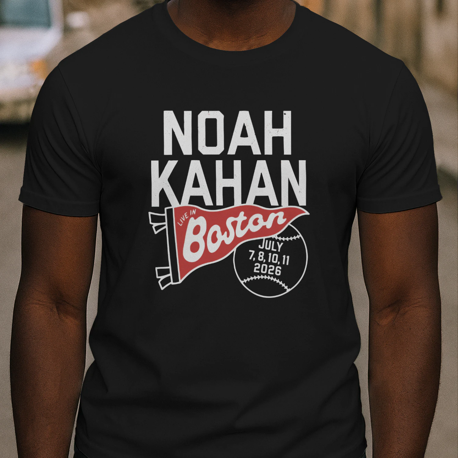Noah Kahan 2026 Fenway Park Shirt