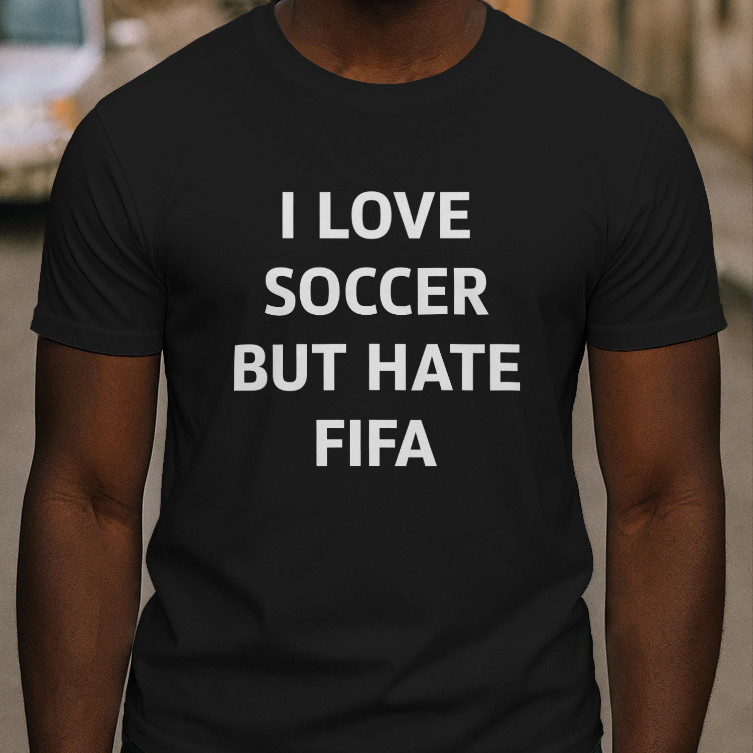 I Love Soccer But Hate FIFA Shirt