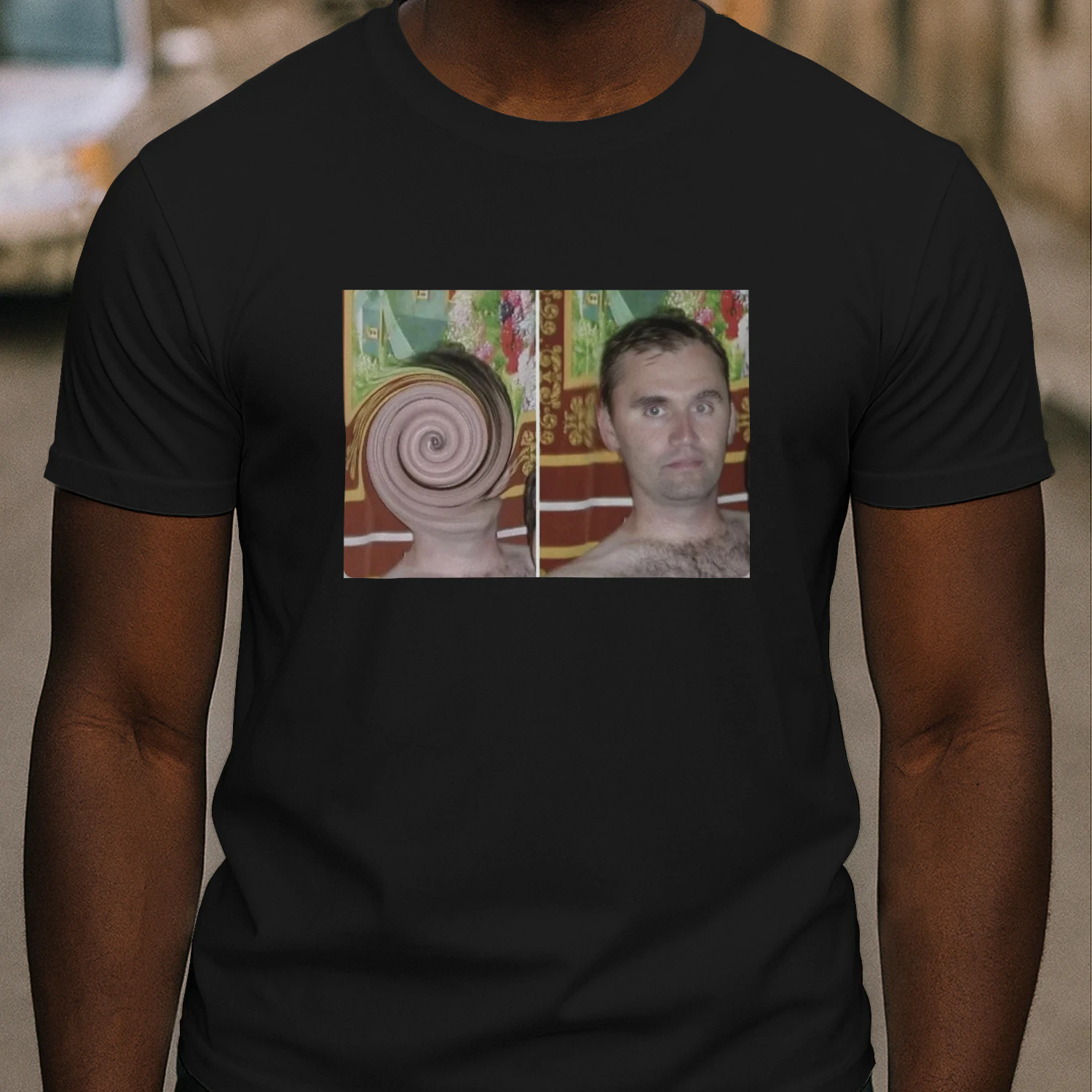 Charlie Robocough Swirly Kirk Shirt