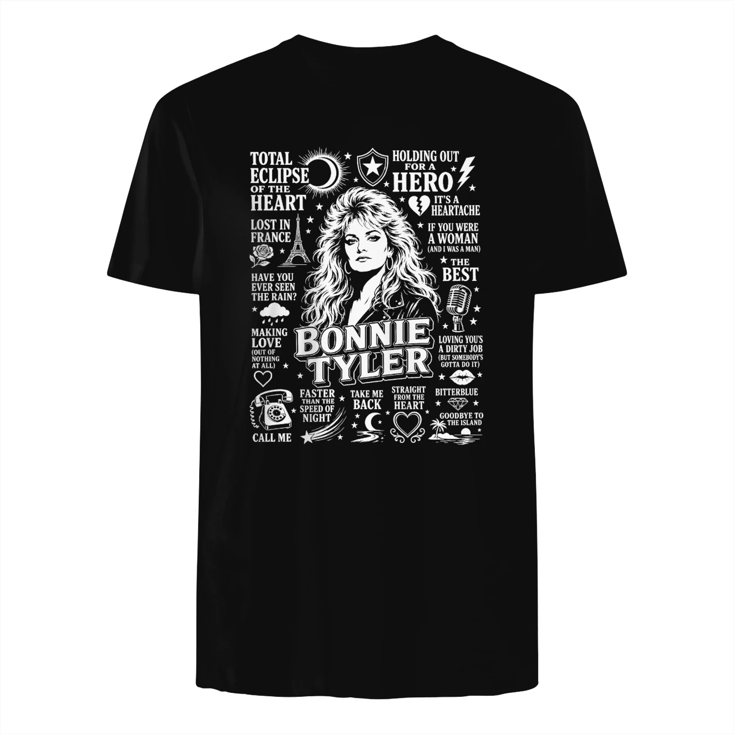 Total Eclipse of the Heart Rock Icon Shirt
