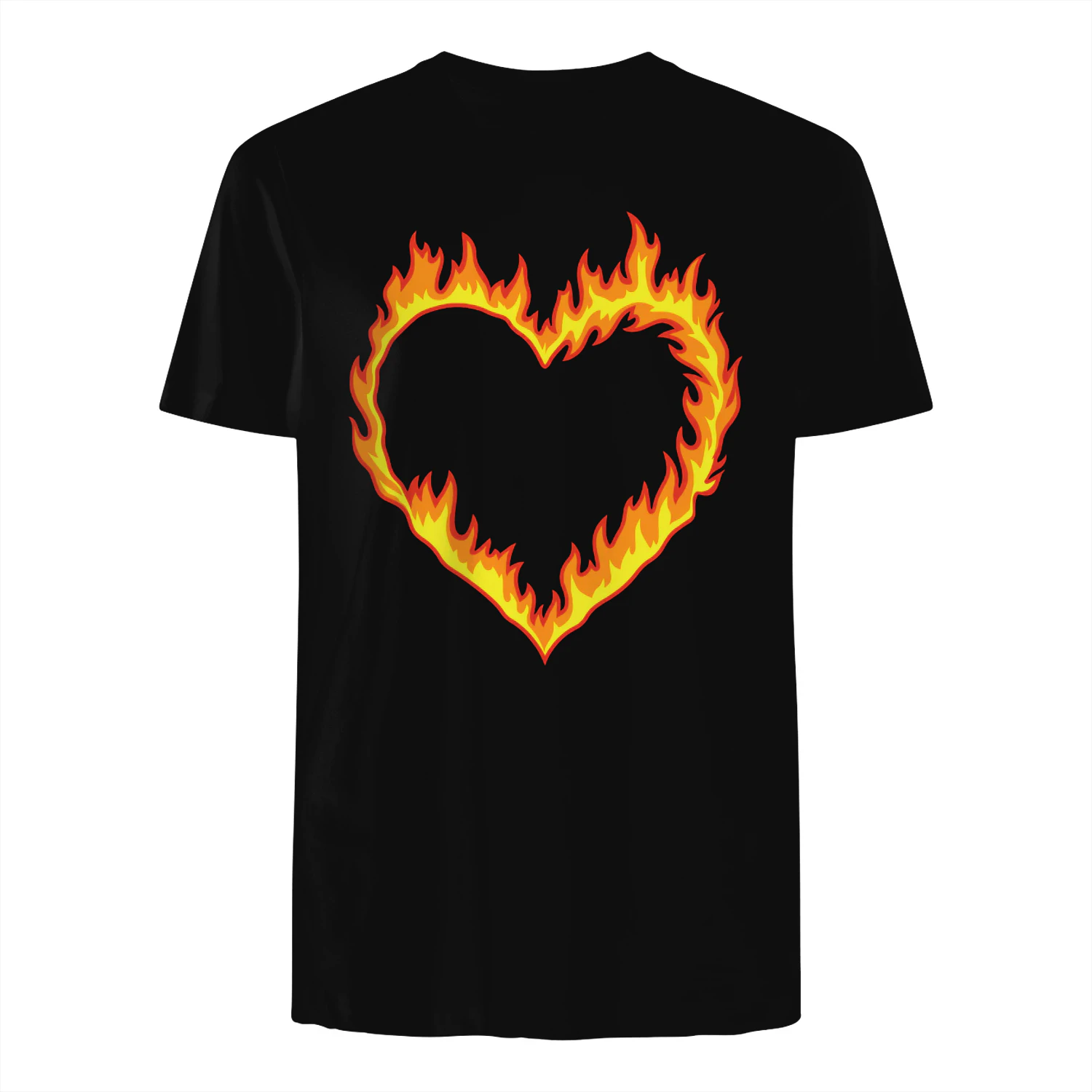All American Lena Croft Fire Heart T-Shirt