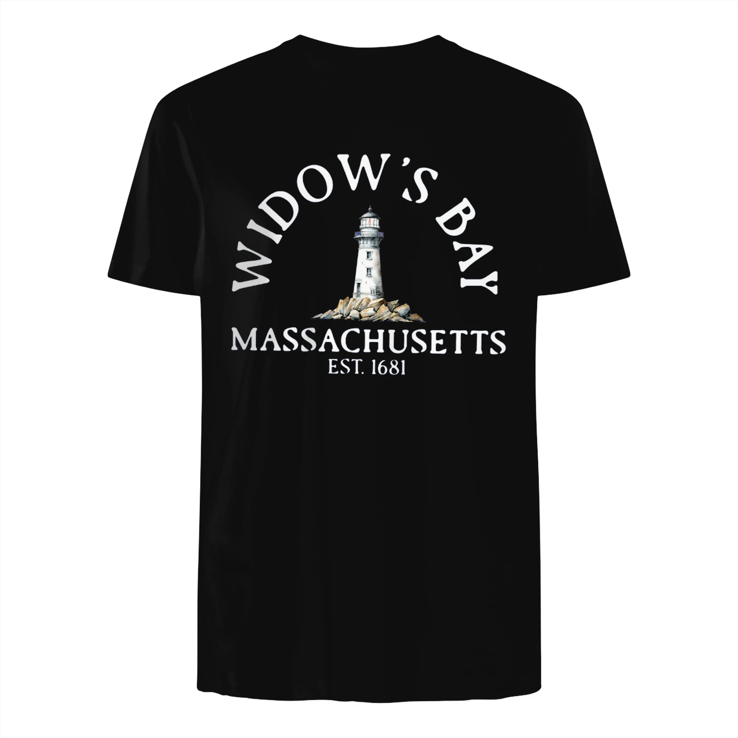 Widow’s Bay Massachusetts Historic Lighthouse Shirt