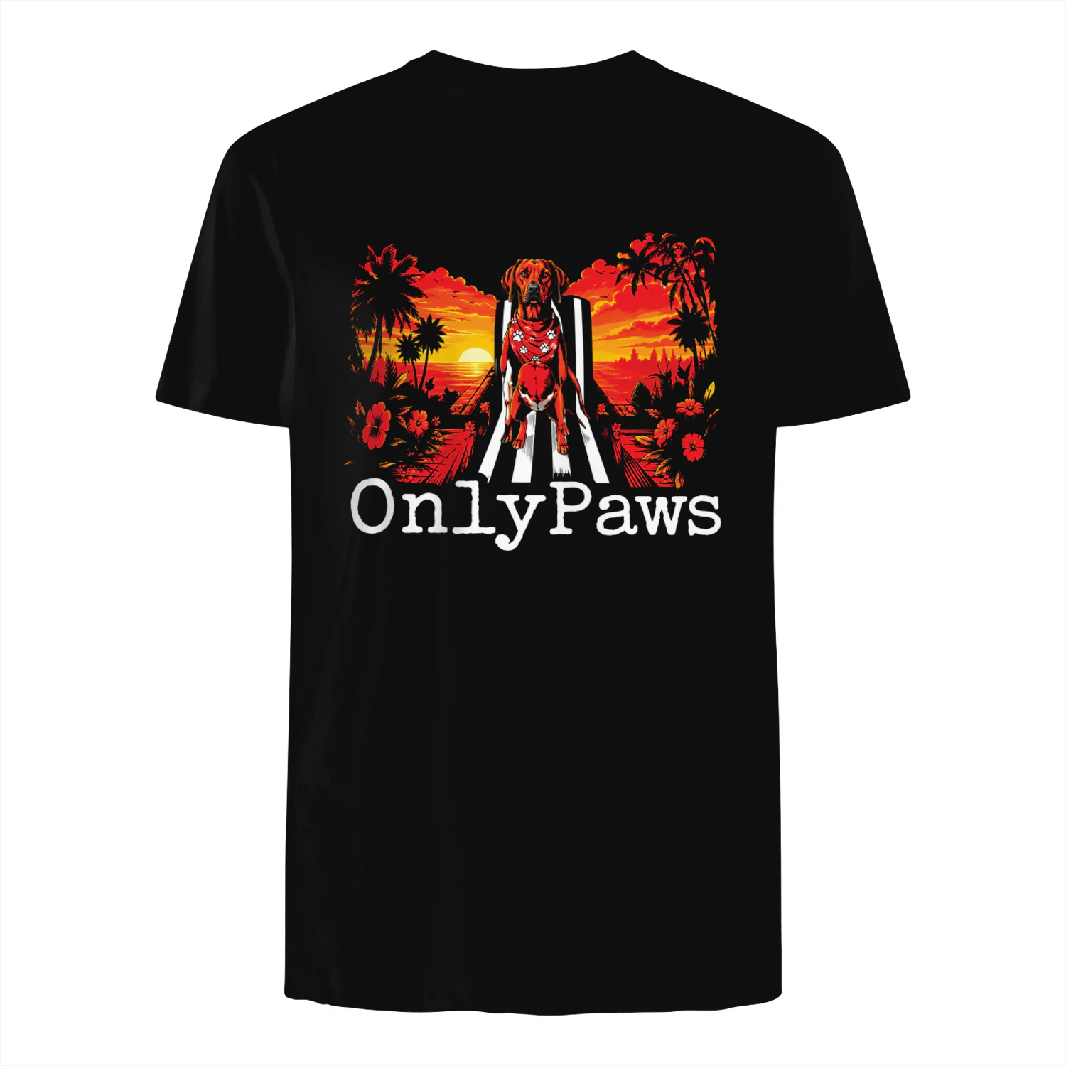 Kylie Onlypaws Tropical Vibes Dog Shirt
