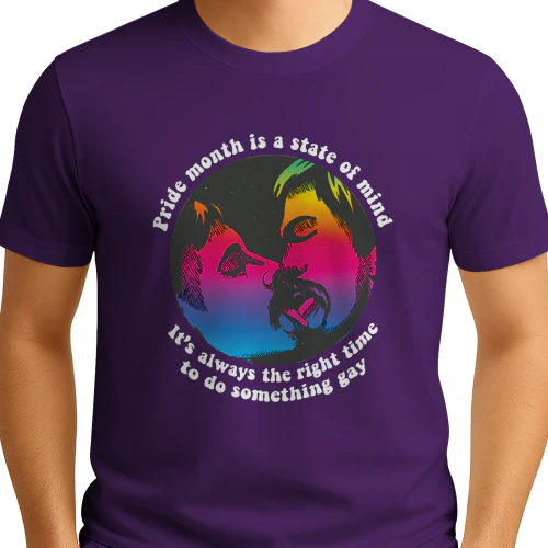 Pride Month Is A State Of Mind, It's Always The Right Time To Do Something Gay Shirt