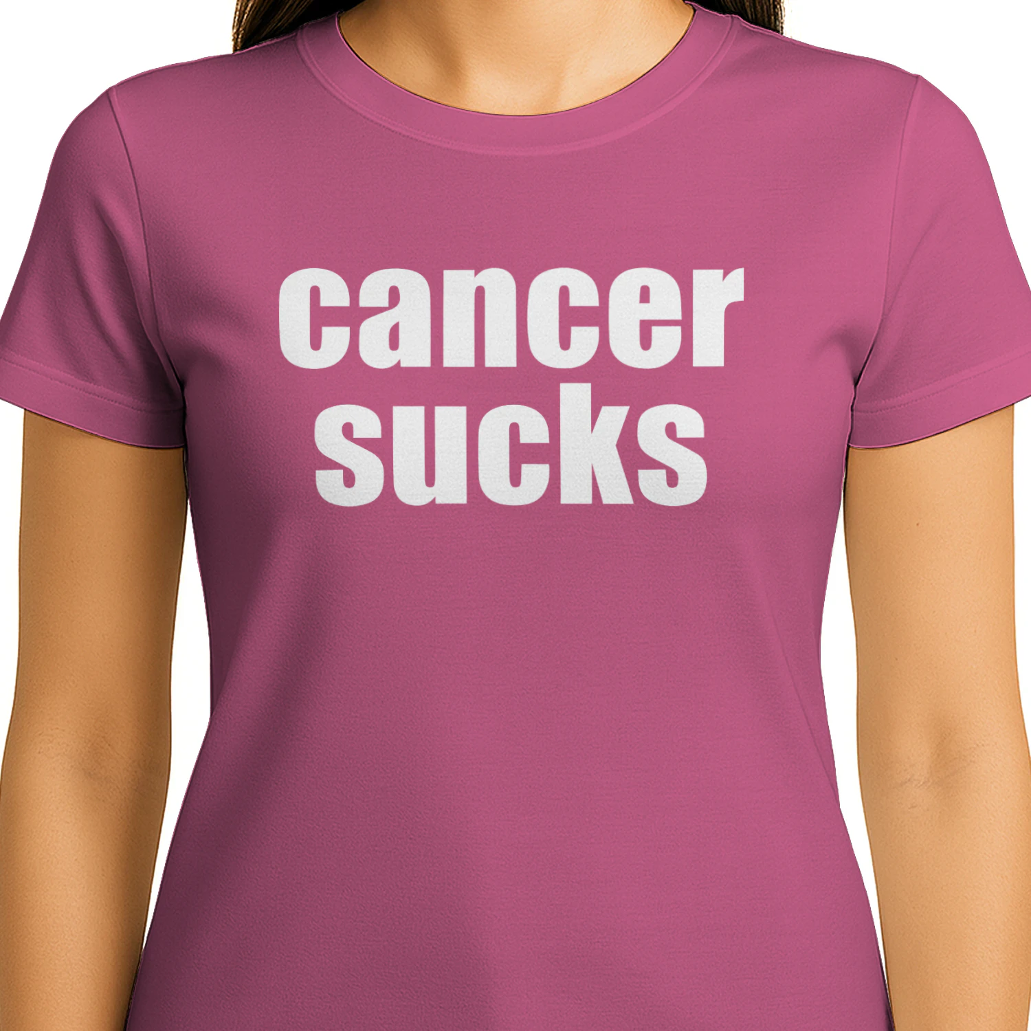 Lucky Season 2 Luciana Anya Taylor-Joy Shines Cancer Sucks Baby Tee Shirt