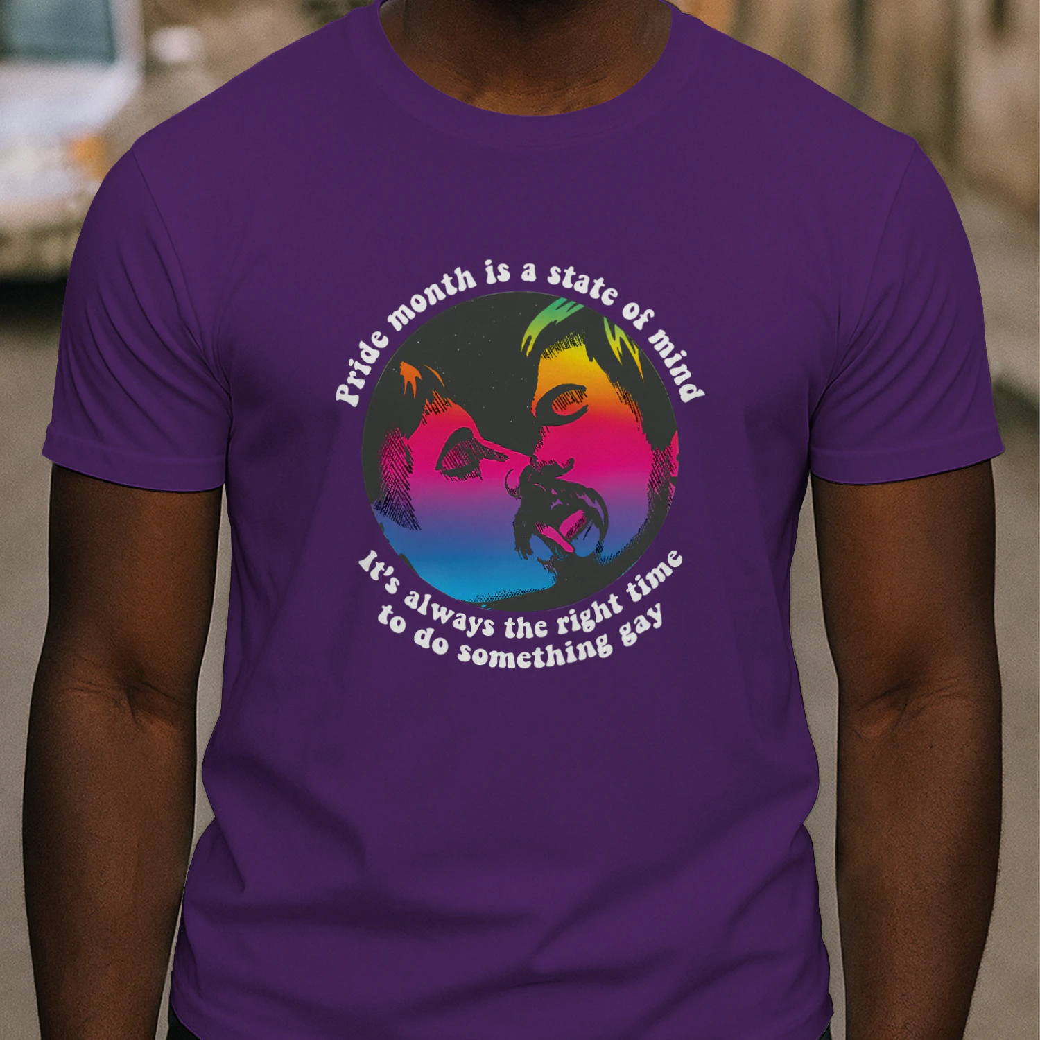 Pride Month Is A State Of Mind, It's Always The Right Time To Do Something Gay Shirt