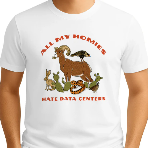 All My Homies Hate Data Centers T-Shirt