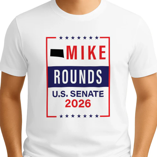 Mike Rounds For US Senate 2026 South Dakota Shirt