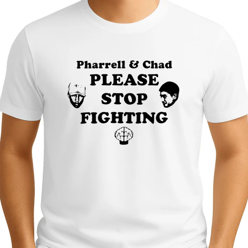 Pharrell Williams Chad Hugo The Neptunes Please Stop Fighting Shirt