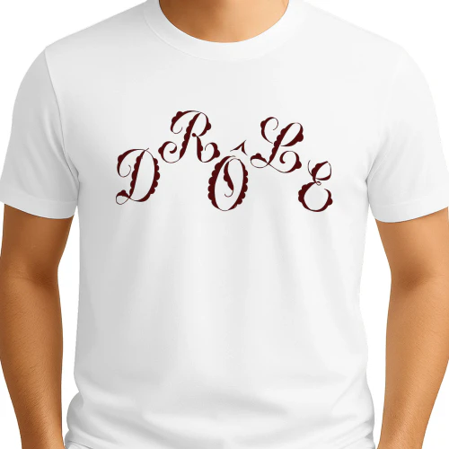Robert Lewandowski Drole de Monsieur Logo Shirt