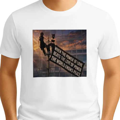 When The Power of Love Beats Love of Power T-Shirt