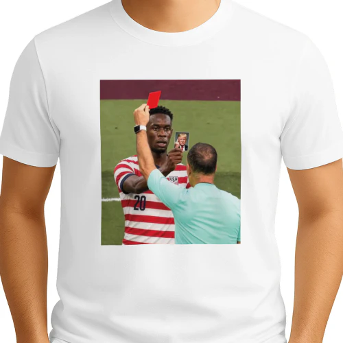 Balogun Red Card Trump Meme Shirt