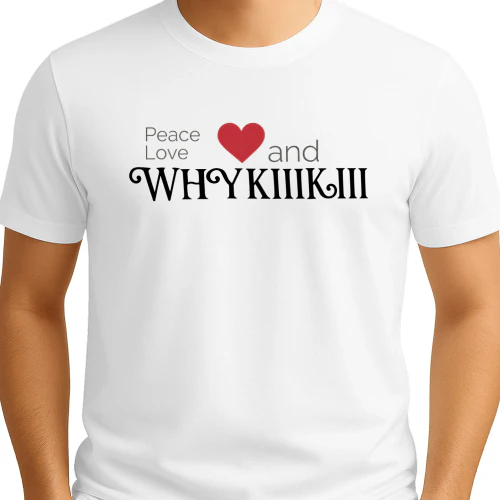 Peace Love And Why KiiiKiii Shirt