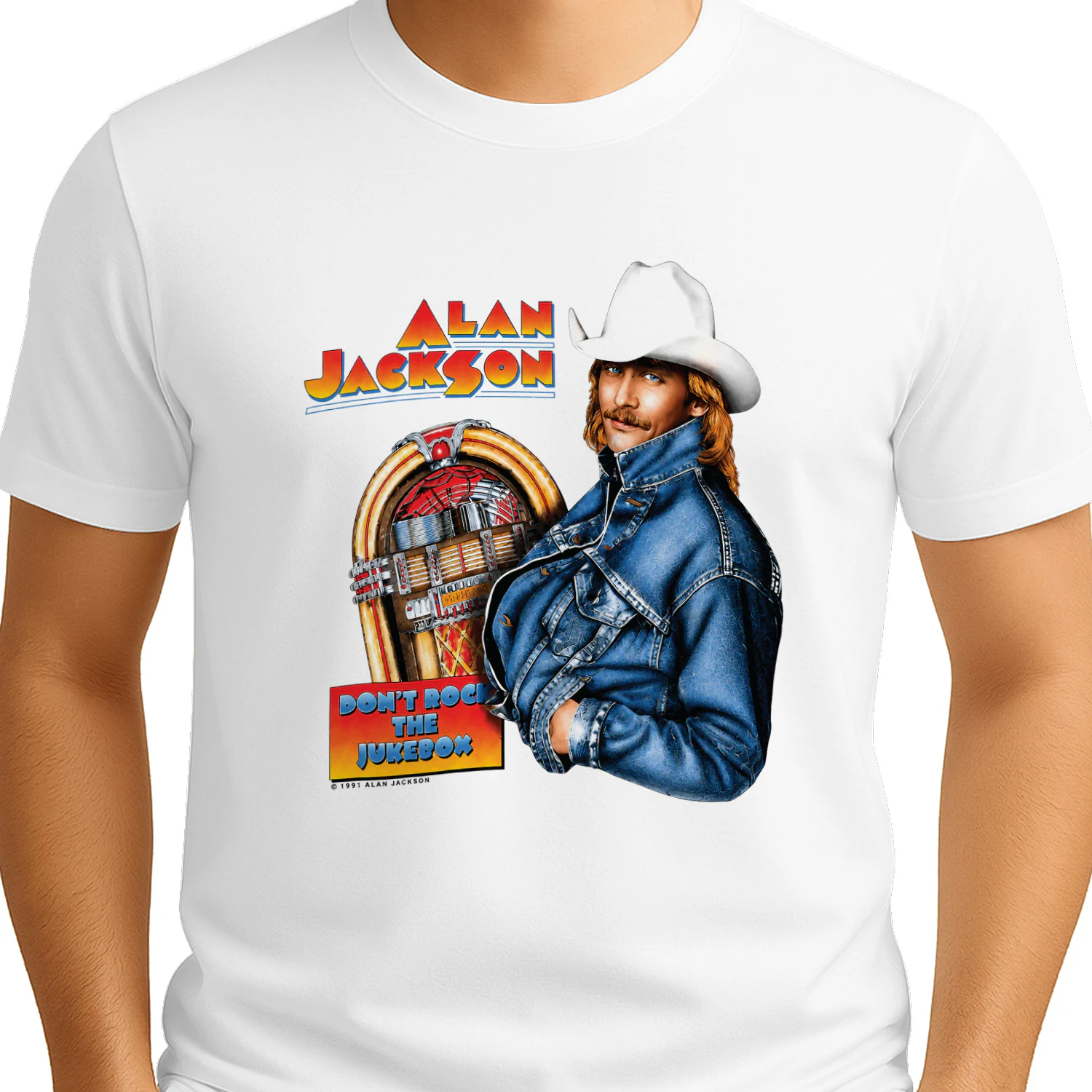 Post Malone Alan Jackson Don't Rock The Jukebox Shirt