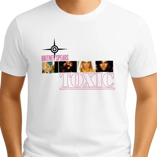 Hilary Duff Wear Britney Spears Toxic Shirt