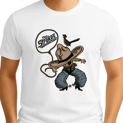 Strokes Illustrated Cowboy Shirt