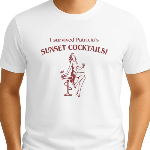 I Survived Patricia’s Sunset Cocktails Shirt