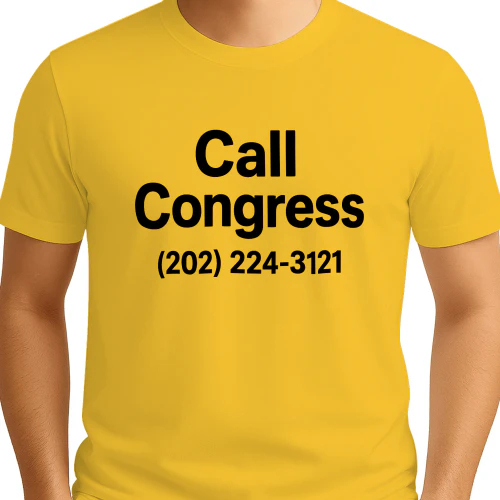 Kumail Nanjiani Call Congress 202 224 3121 Shirt