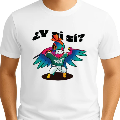 Y Si Si Mexico Football Bird Mascot Shirt