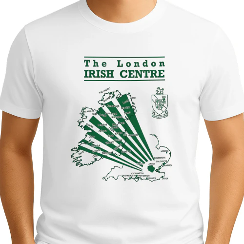 London Irish Centre Shirt The 1987 Map Tee