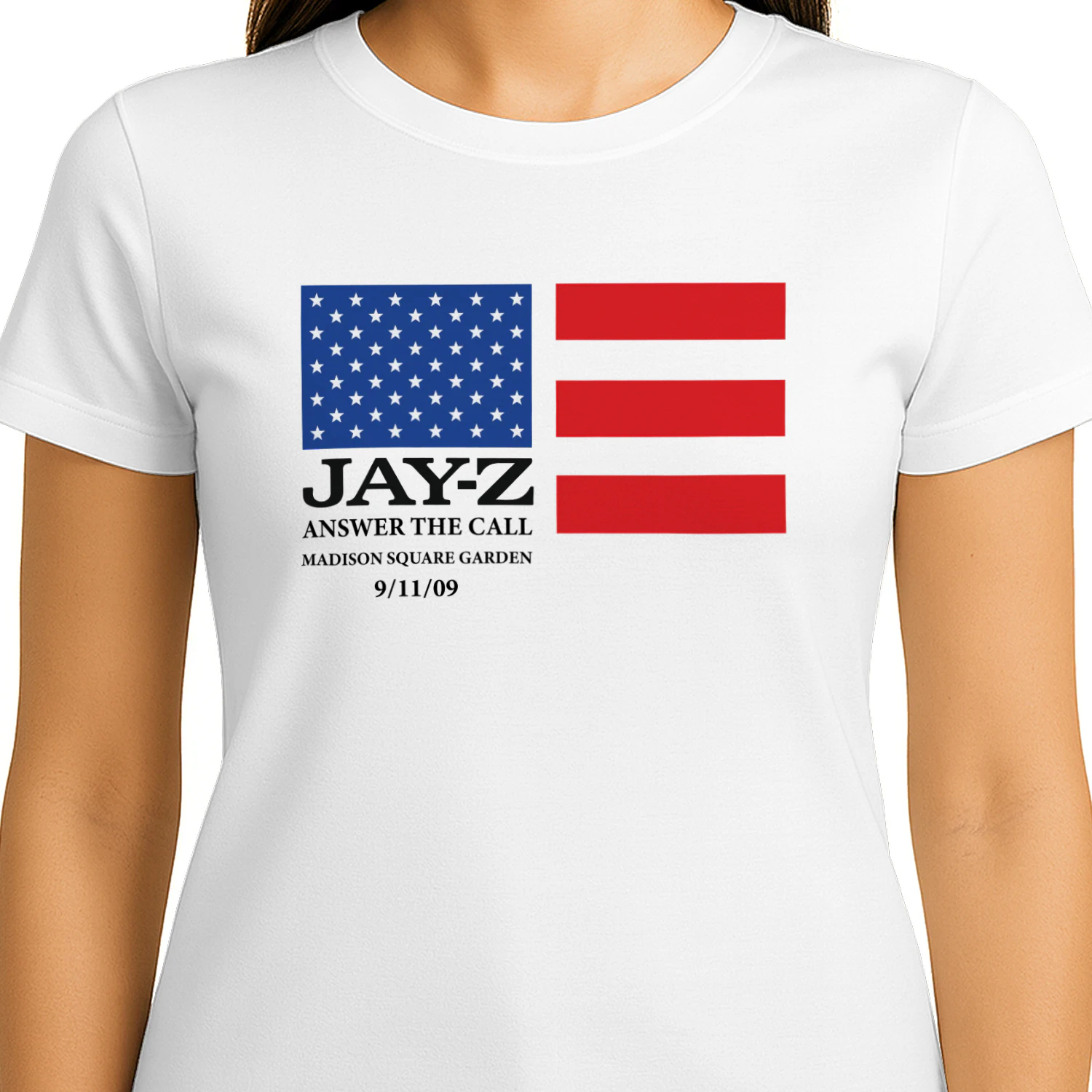 Jay Z Answer The Call Madison Square Garden 9 11 09 Shirt