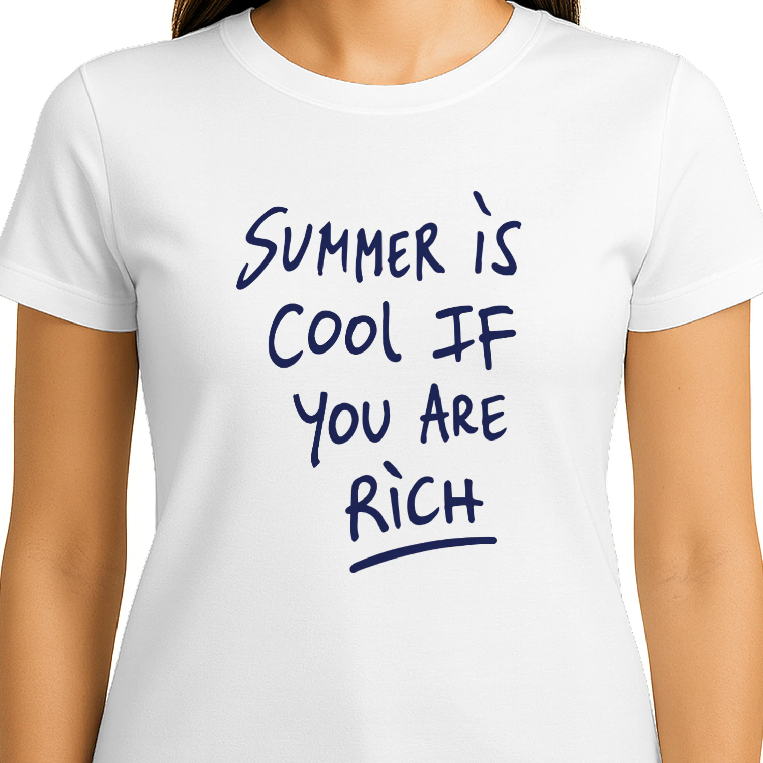 Summer Is Cool If You Are Rich Shirt