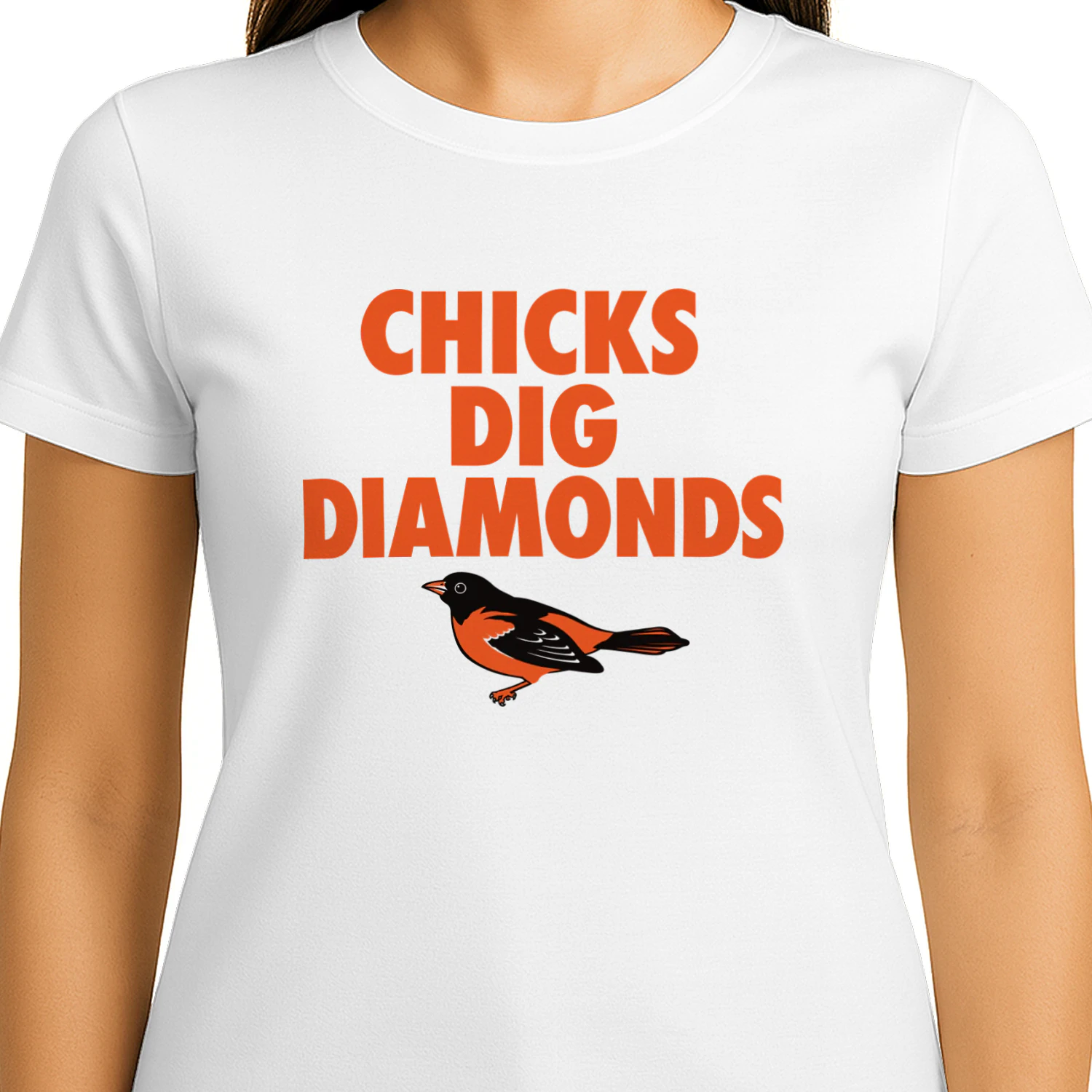 Orioles Chicks Dig Diamonds Shirt