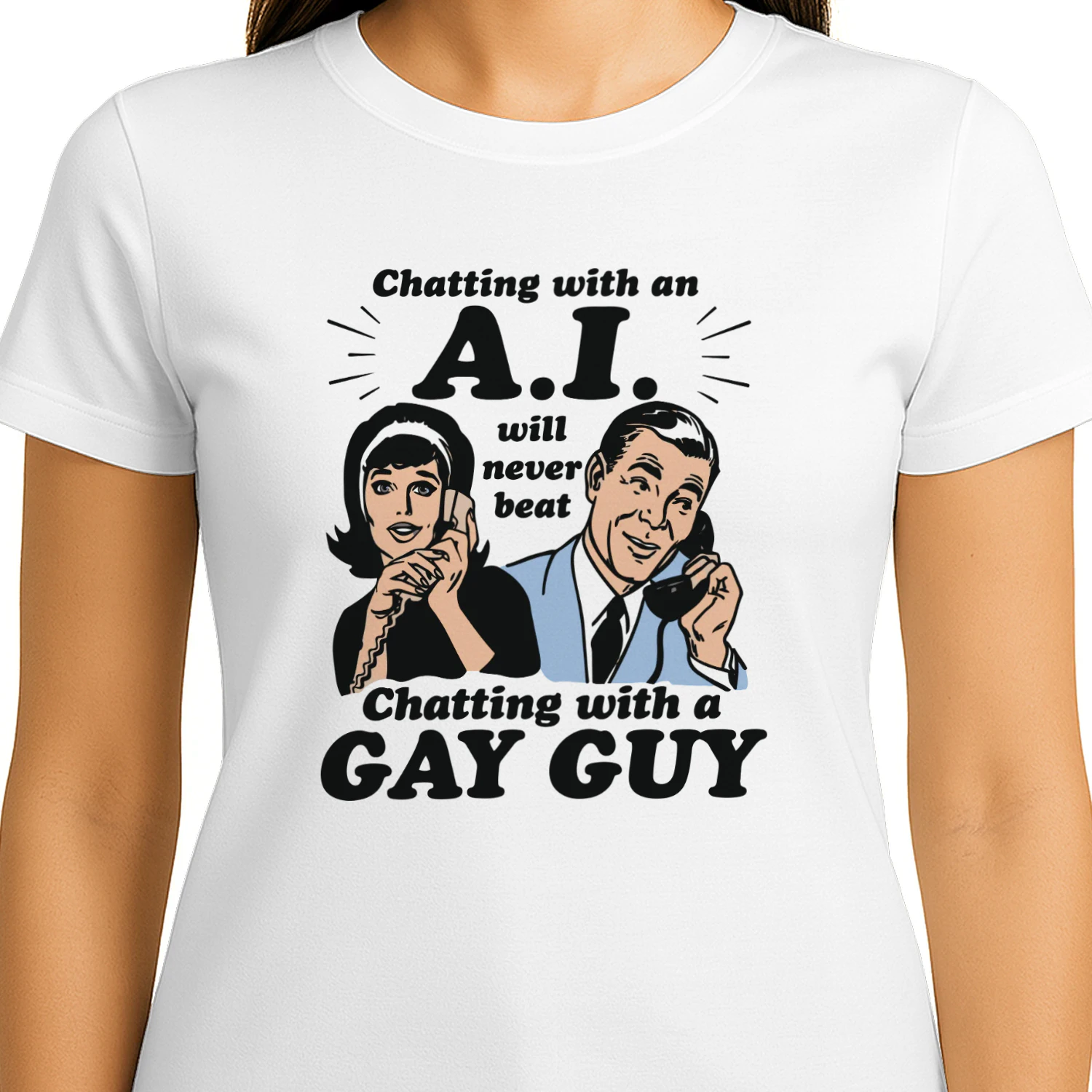 Chatting With An AI Shirt