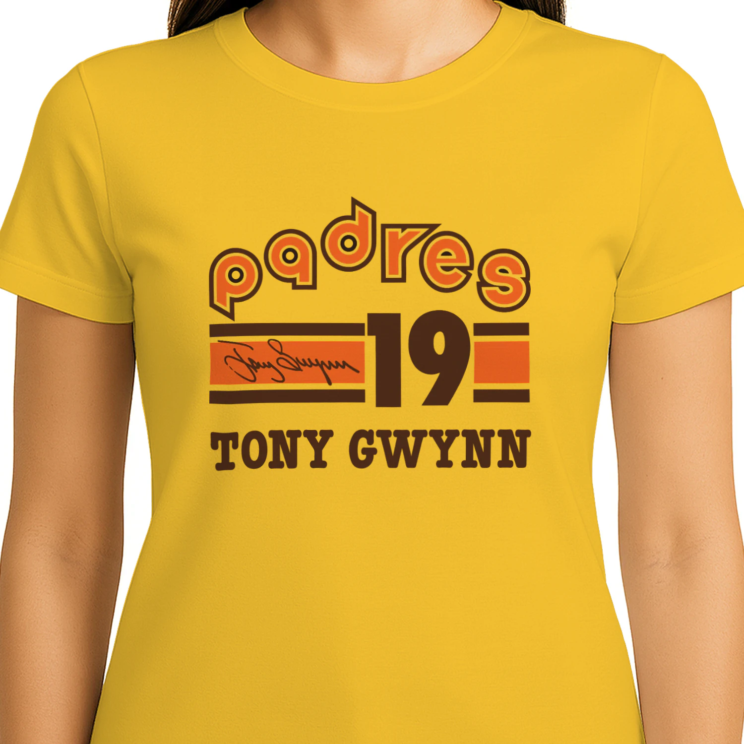 Padres 19 Tony Gwynn Signature Shirt