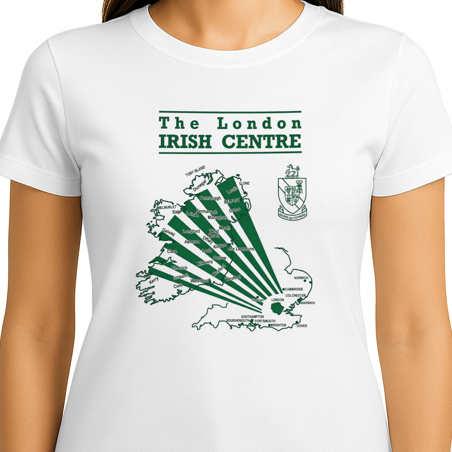 London Irish Centre Shirt The 1987 Map Tee