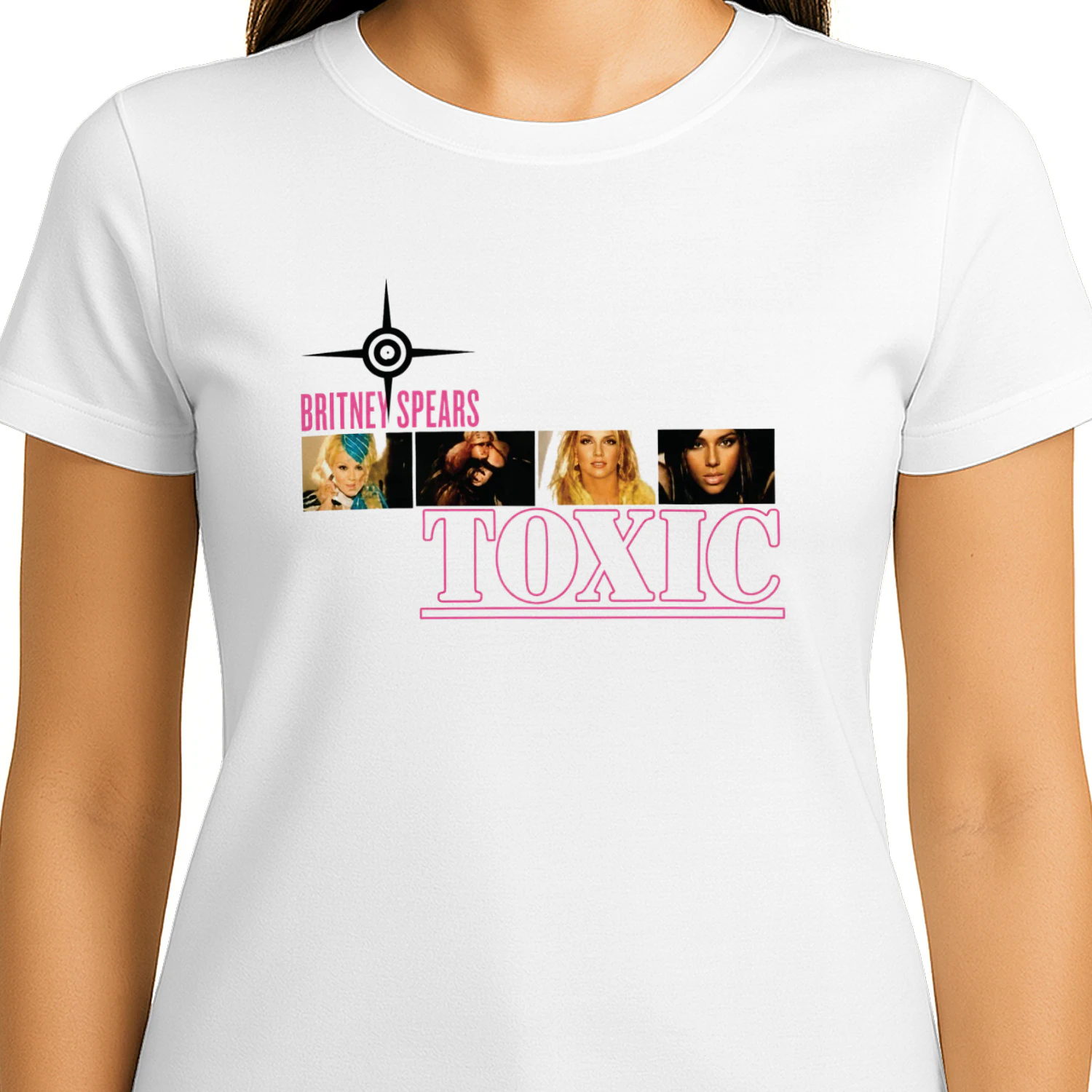 Hilary Duff Wear Britney Spears Toxic Shirt