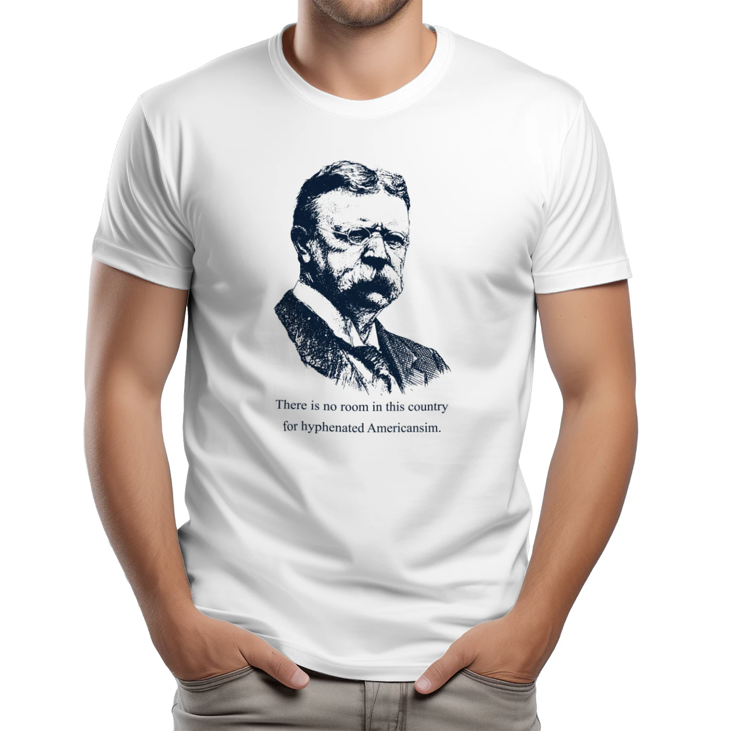 There Is No Room In This Country For Hyphenated Americanism Shirt