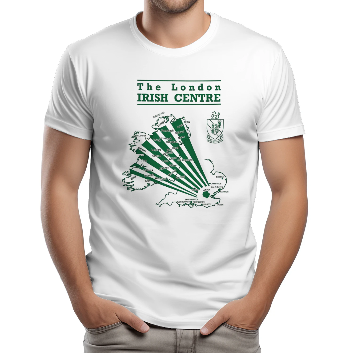 London Irish Centre Shirt The 1987 Map Tee