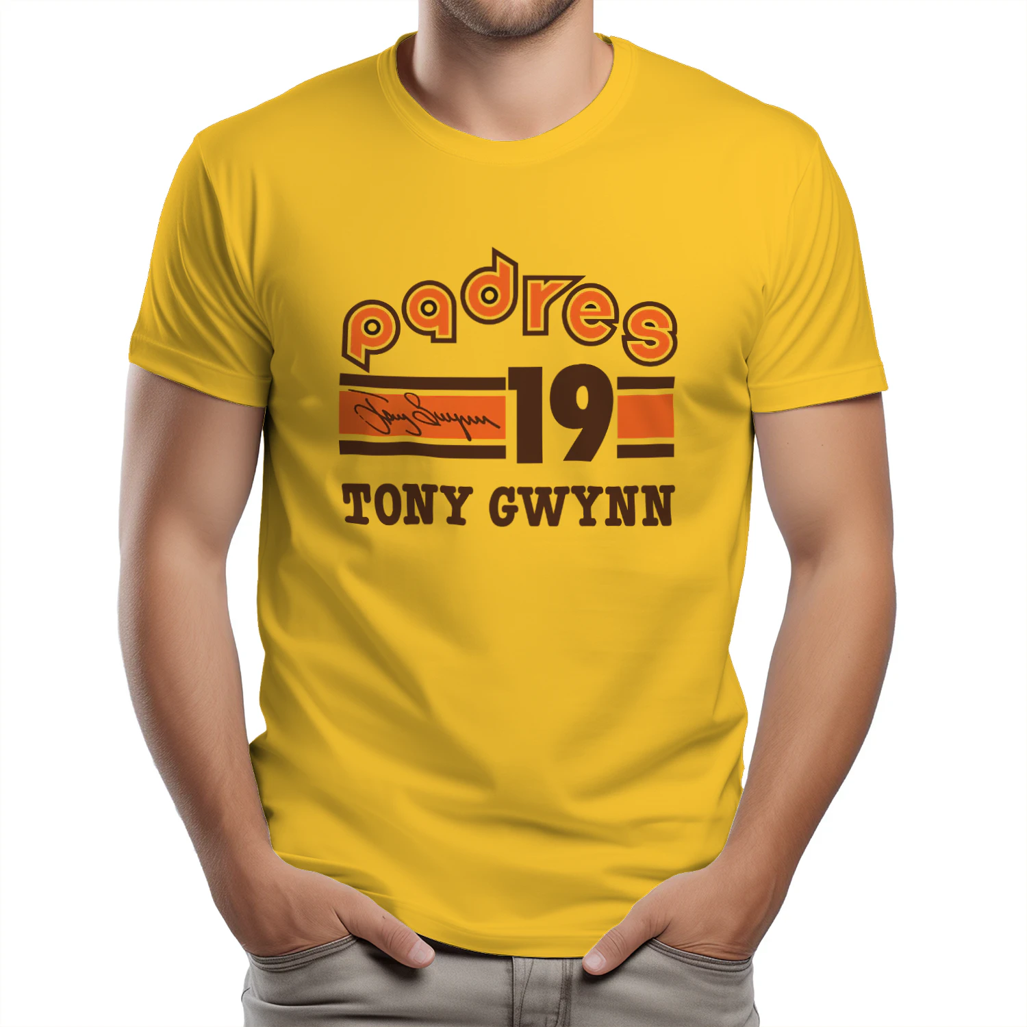 Padres 19 Tony Gwynn Signature Shirt